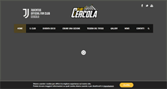 Desktop Screenshot of juventusclubcercola.it